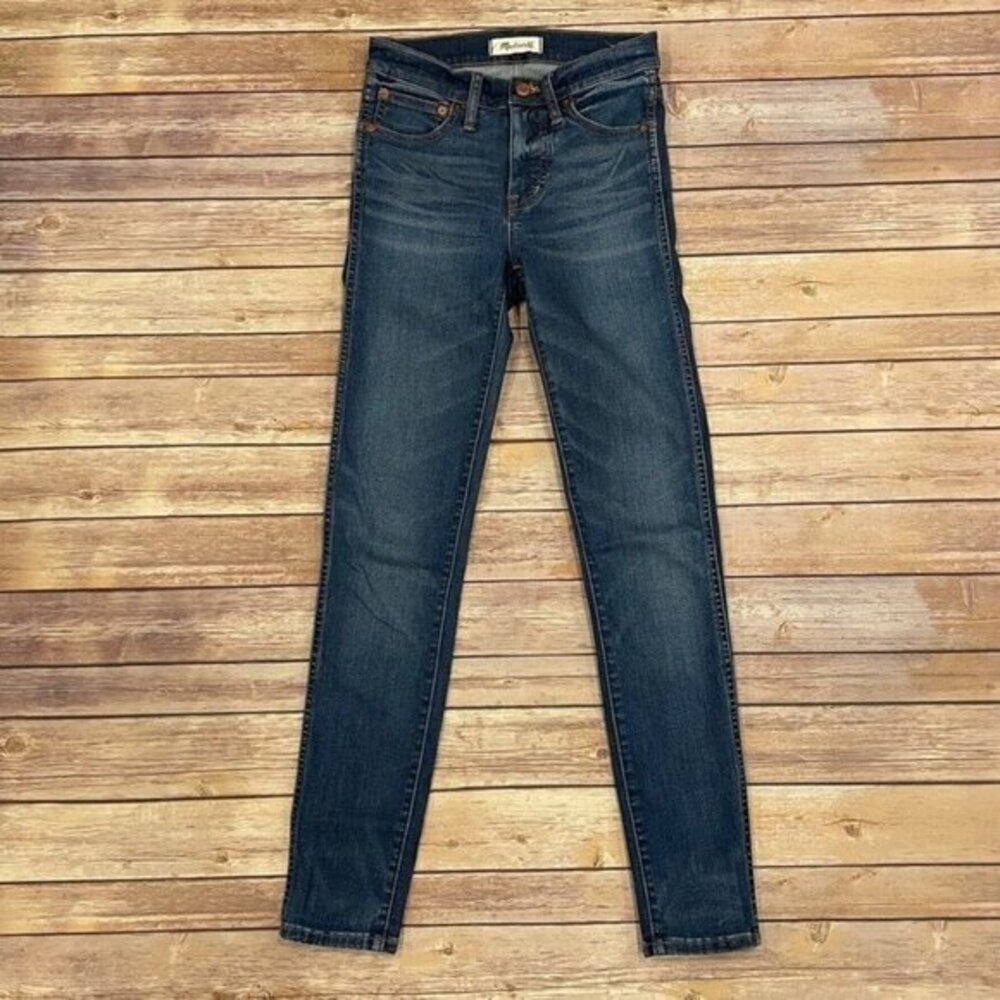 Madewell 9 Inch High Rise Skinny Jeans